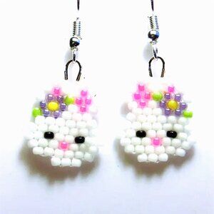 Girls Bunny Earrings